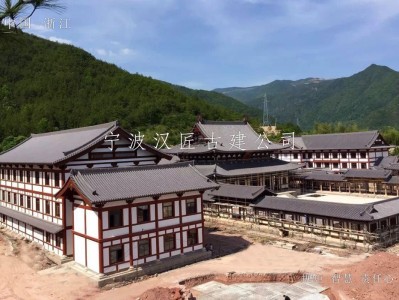 晋城寺院重建工程施工