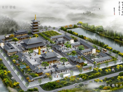 晋城寺庙建筑总体规划方案